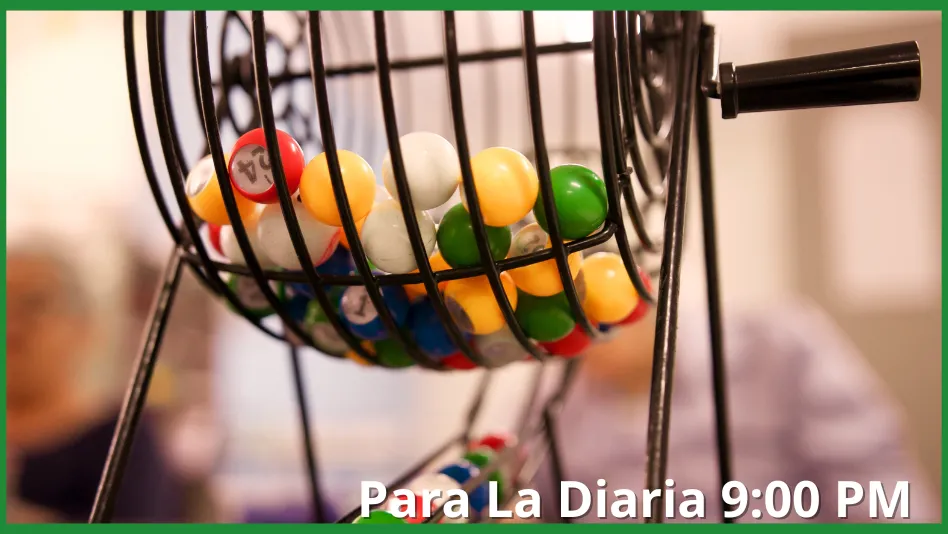 Numeros de la Suerte para el Sorteo La Diaria 9 Pm Nica